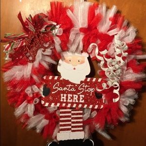 Santa wreath